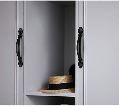 CBTON 10 Pack Flat Black Cabinet Hardware Pulls