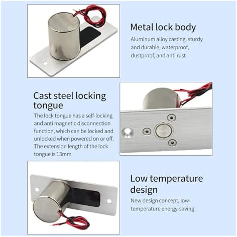 Waterproof Smart Deadbolt with Fail-Safe Magnetic Mechanical Security
