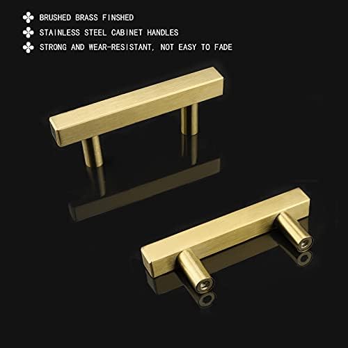 GoldenWarm Brushed Gold Cabinet Pulls