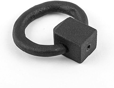 2-Inch Black Cast Iron Swing Handle Pulls