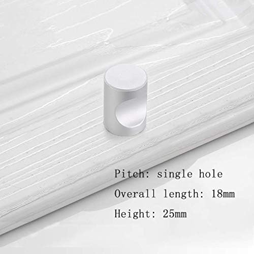 Durable and Modern Aluminum Alloy Drawer Pulls White 96mm