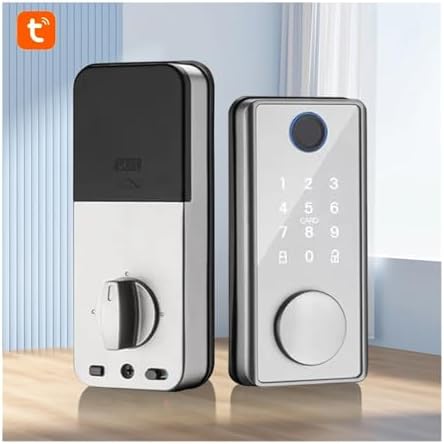 Smart Deadbolt Locks for Front Door with Tuya Wi-Fi