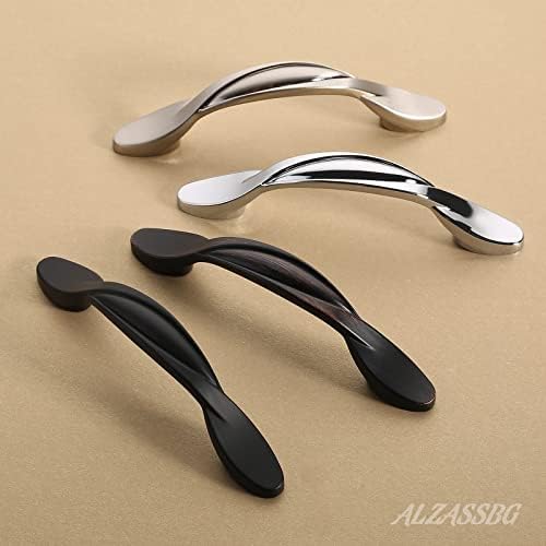 Stylish 10-Piece Oil Rubbed Bronze Cabinet Pull Set for Kitchens