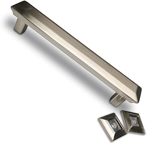 Southern Hills 4 Inch Brushed Nickel Cabinet Pulls 5 Pack 1