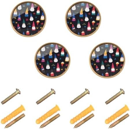 Customizable Dwarfs Knobs 4-Pack