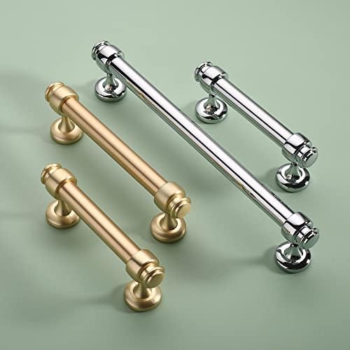 Stylish 10-Pack Gold Cabinet Pulls High-Quality Kitchen Hardware