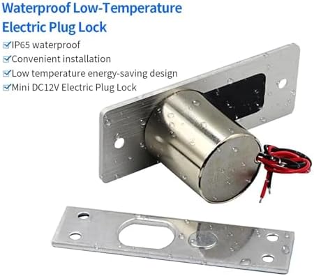Waterproof Smart Deadbolt with Fail-Safe Magnetic Mechanical Security