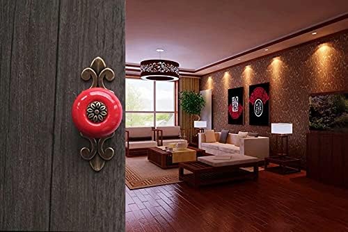 Elegant European-Style Drawer Knobs 6-Piece Set