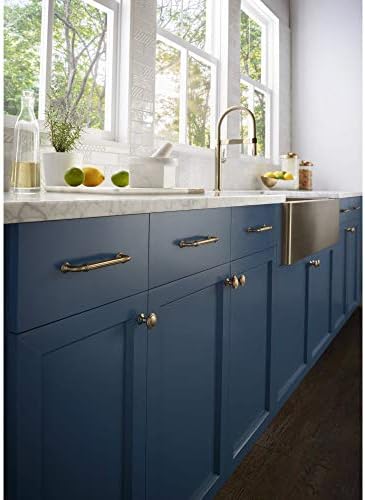 Top Knobs 9 in Reeded Umbrio Pull