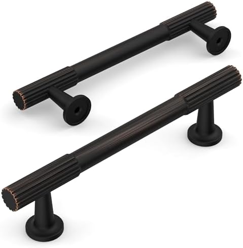 Amerdeco 10-Piece Oil Rubbed Bronze Cabinet Pulls 375 Inch