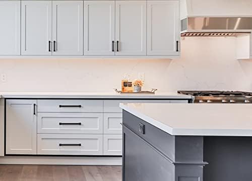 Sturdy Matte Black Cabinet Pulls 3 Inch for Kitchen DINpk4mV5