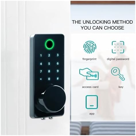 Secure Smart Door Lock with Tuya App