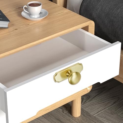 2 Pack Black Cabinet Knobs Drawer Pulls Kitchen Hardware