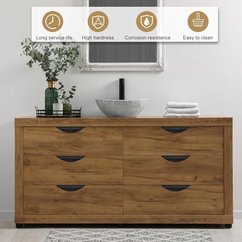 Sturdy 4-Piece Gold Cabinet Pulls for Kitchen Bathroom Design