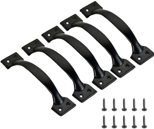5-Piece Sliding Barn Door Pull Handles
