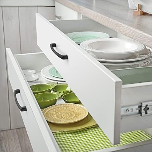 10-Piece 5 Inch Matte Black Cabinet Pulls for Durable Storage
