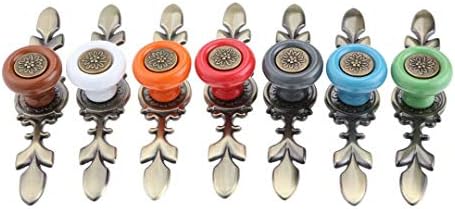 ZMQJEQANBG Retro Cabinet Door Knobs 6PK