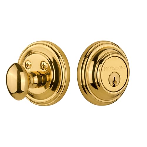 Nostalgic Warehouse Classic Rosette Deadbolt