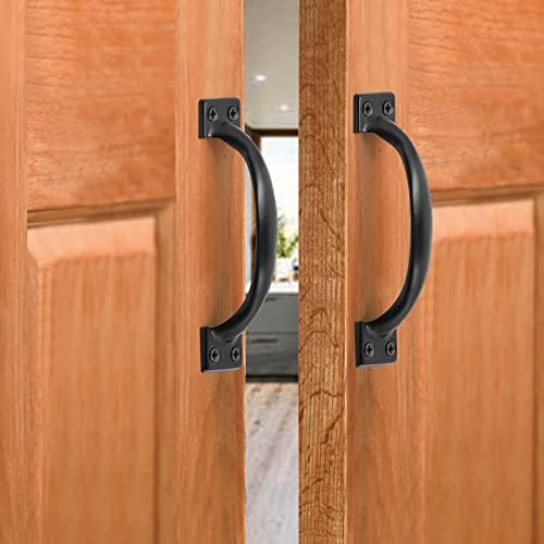 Versatile Curved Black Cabinet Door Handles