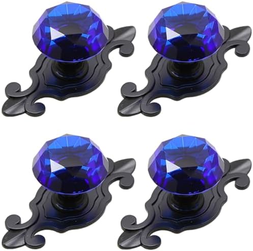 Elegant Crystal Glass Cabinet Knobs by Kelier for Modern Spaces