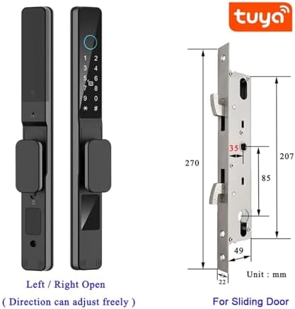 Tuya IP65 Smart Door Lock