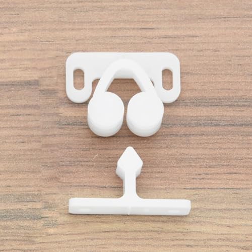 3Pcs Marine Boat Door Spring-Back Plate Pull Hardware