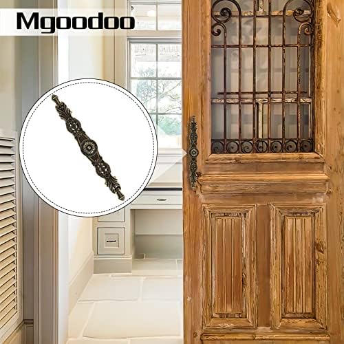 Mgoodoo 5-Piece Antique Bronze Knobs with 15 Screws for cabinets