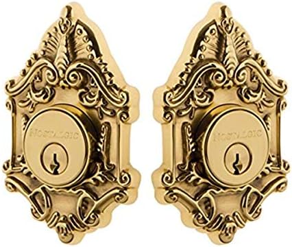 Nostalgic Victoria Deadbolt Set