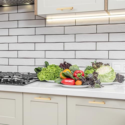 Ravinte 10-Piece Brass Cabinet Handle Set