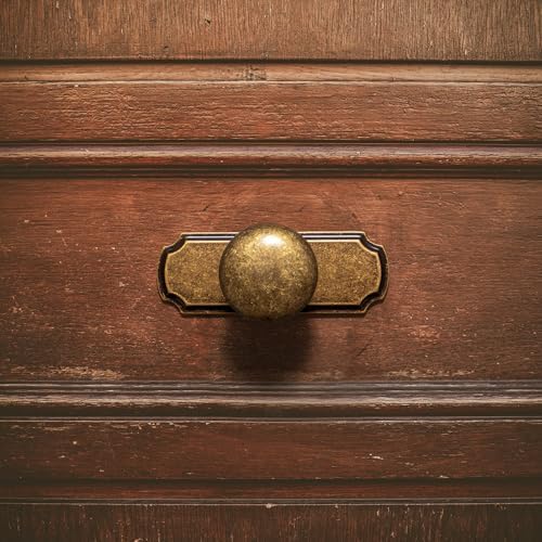 Goo-Ki Retro Antique Brass Zinc Alloy Cabinet Knob 1-Piece