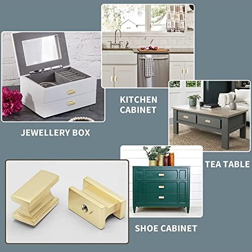 Pack of 5 Durable and Polished Cabinet Knobs