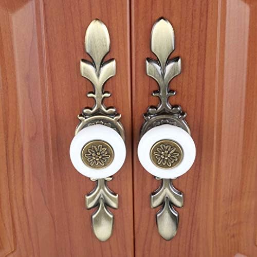 Retro Cabinet Door Knob Pull Handle Door Knobs Set of 6