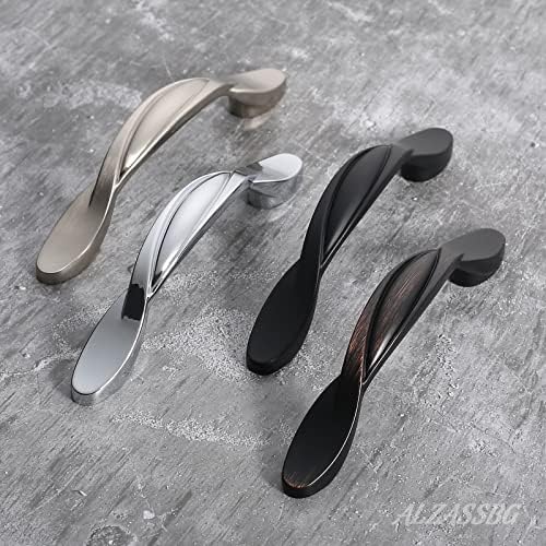 Stylish 10-Piece Oil Rubbed Bronze Cabinet Pull Set for Kitchens