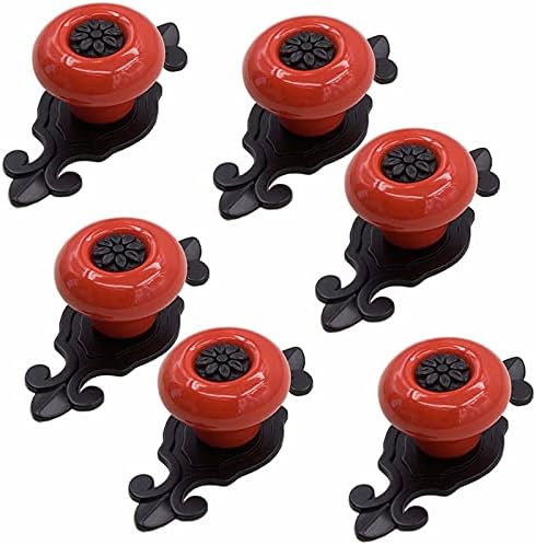 Elegant European-Style Drawer Knobs 6-Piece Set