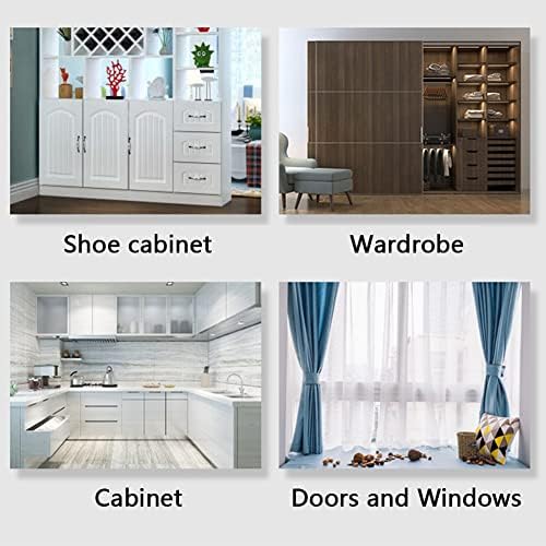 Durable 2-Piece Door Handles with Anti-Slip Design