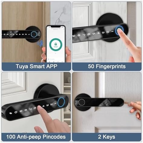 Fingerprint Password Door Lock for Home