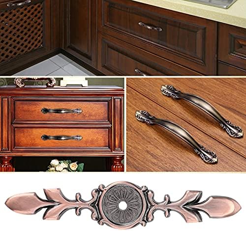 Retro Zinc Alloy Cabinet Pulls 10 Pak