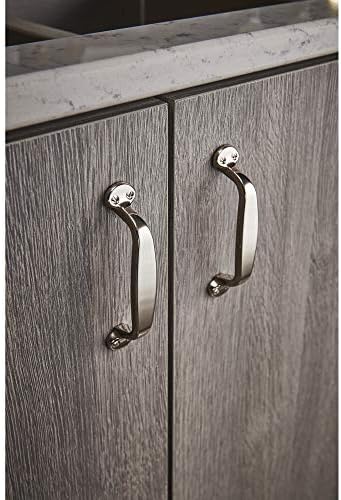 Top Knobs M530 Asbury Collection 3-34 Trunk Pull Satin Nickel Style