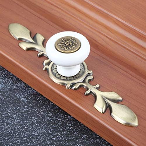 Retro Cabinet Door Knob Pull Handle Door Knobs Set of 6
