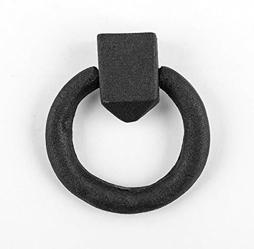 2-Inch Black Cast Iron Swing Handle Pulls