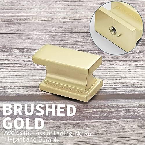 Pack of 5 Durable and Polished Cabinet Knobs