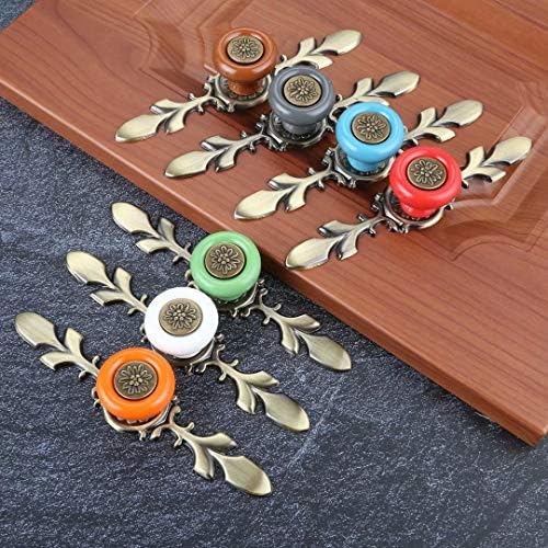 Delightful Retro Ceramic Door Knob Set