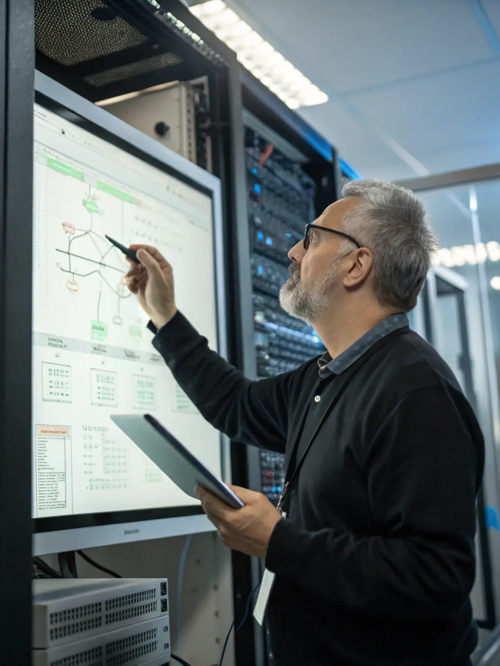 A cybersecurity expert conducting a network vulnerability assessment for a client's IT infrastructure.